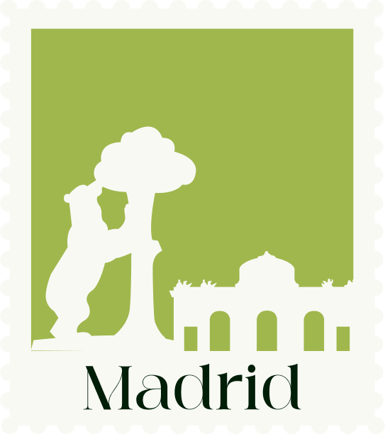 Madrid stamp