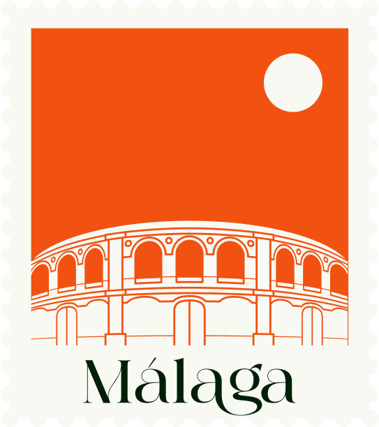 Malaga stamp