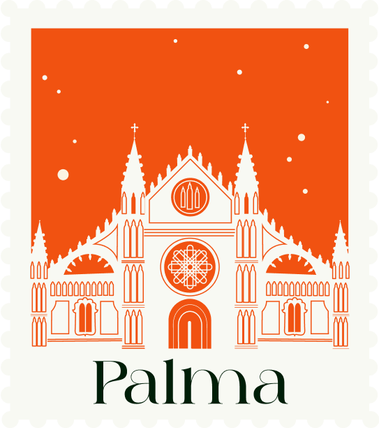 Palma de Mallorca stamp